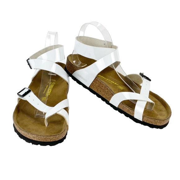 Birkenstock Shoes - Birkenstock Womens Yara White Ankle Strap Sandal L 11.5  42  270